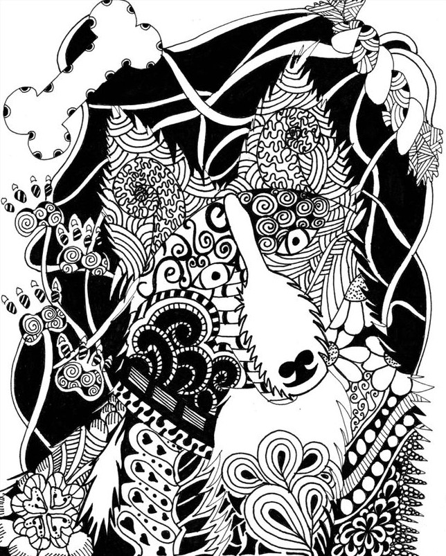 Coloring page: Anti-stress (Relaxation) #126911 - Free Printable Coloring Pages