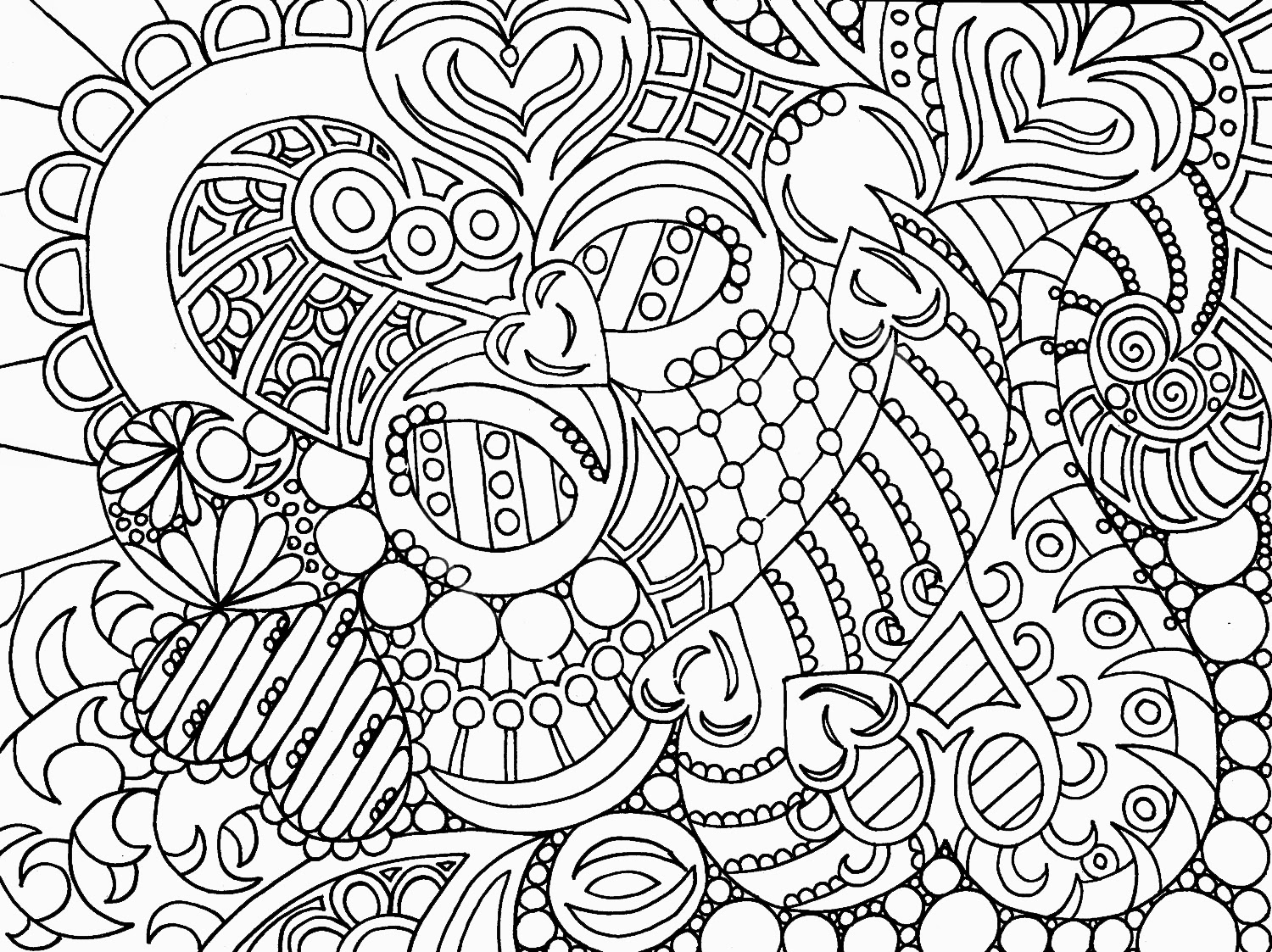 Coloring page: Anti-stress (Relaxation) #126912 - Free Printable Coloring Pages