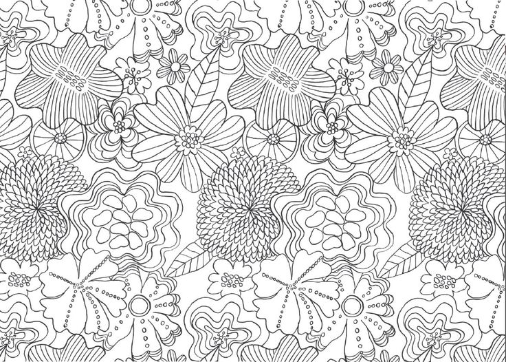 Coloring page: Anti-stress (Relaxation) #126918 - Free Printable Coloring Pages