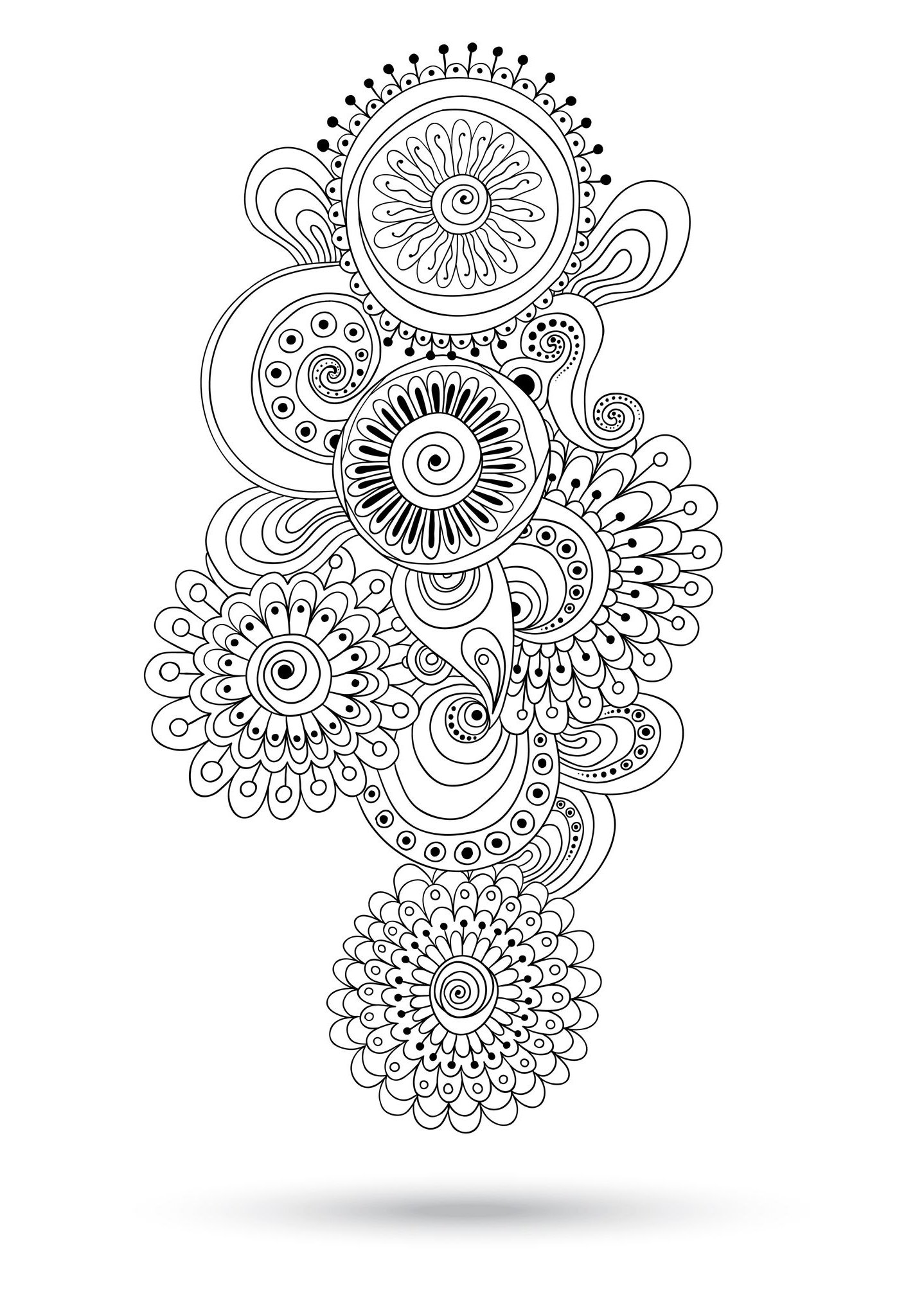 Coloring page: Anti-stress (Relaxation) #126944 - Free Printable Coloring Pages