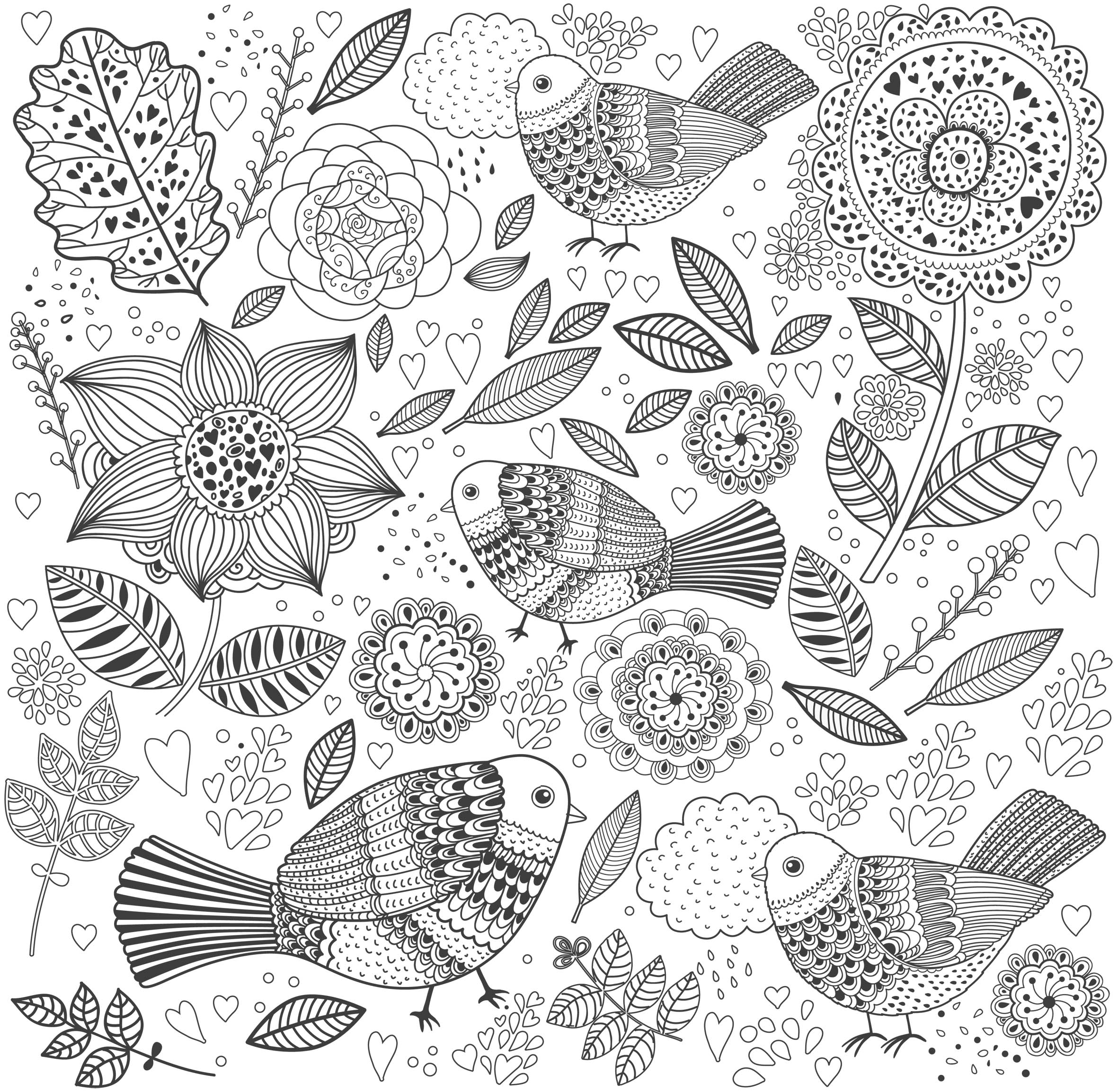 Coloring page: Anti-stress (Relaxation) #126952 - Free Printable Coloring Pages