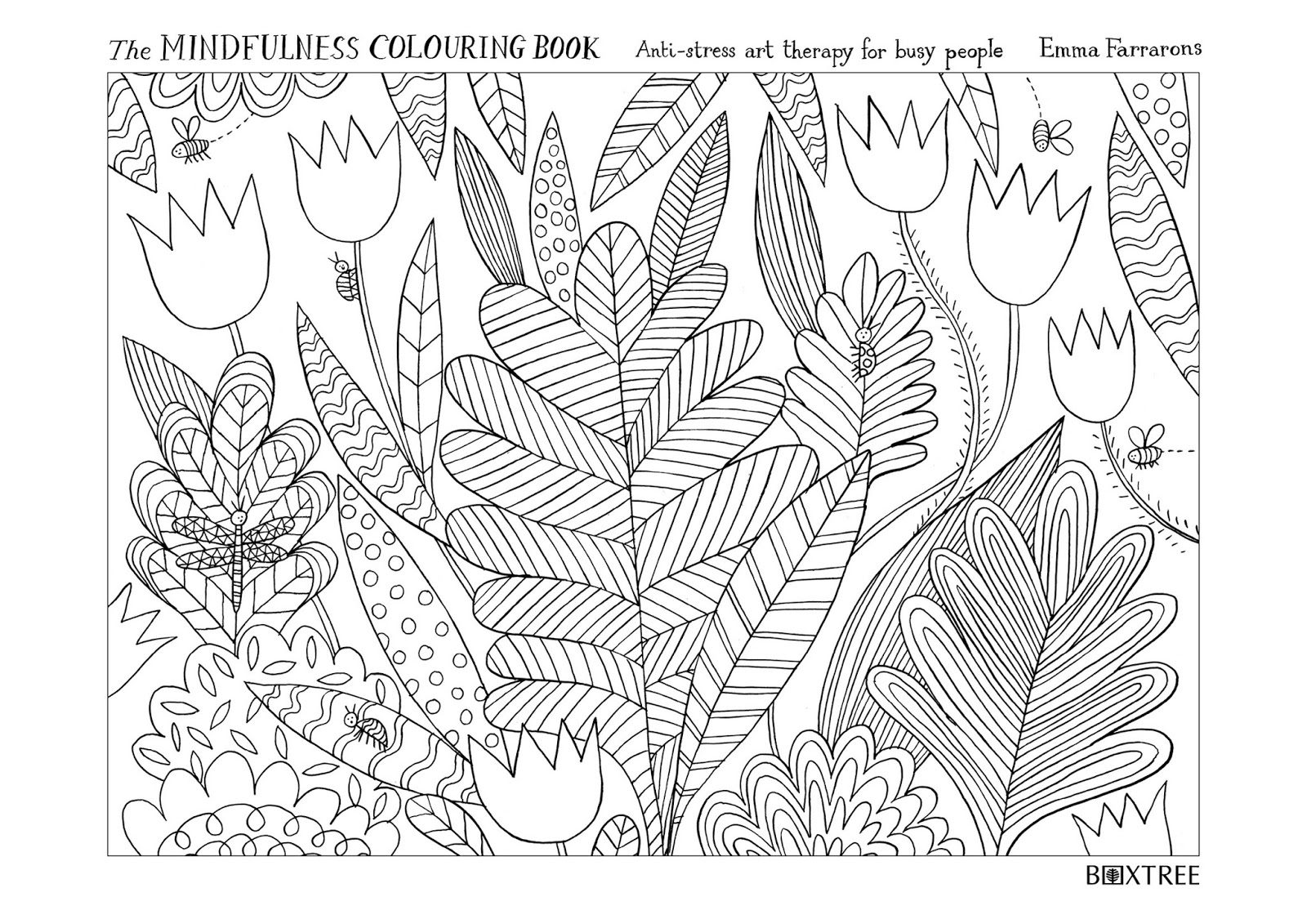 Drawing Anti stress 20 Relaxation – Printable coloring pages