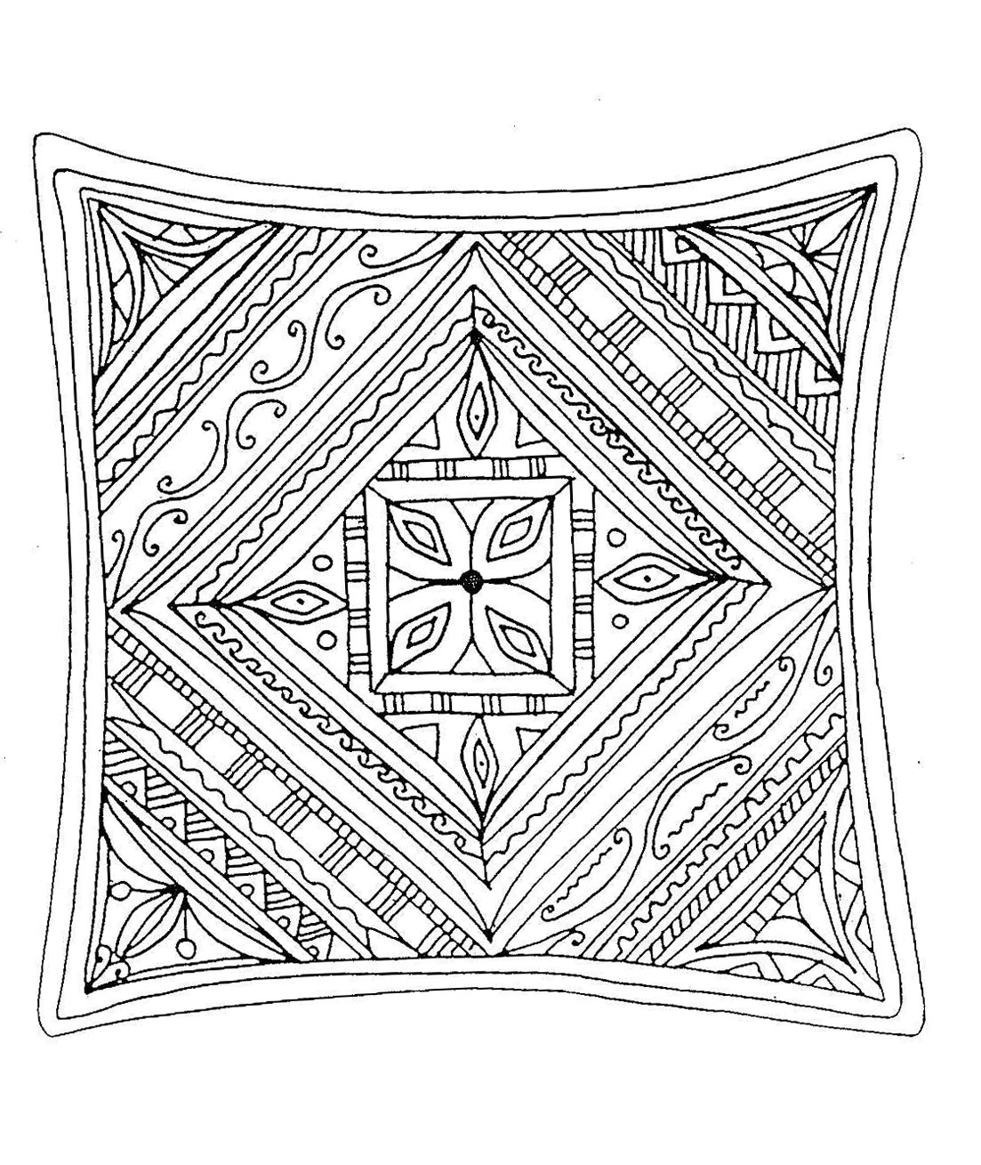 Coloring page: Anti-stress (Relaxation) #127020 - Free Printable Coloring Pages