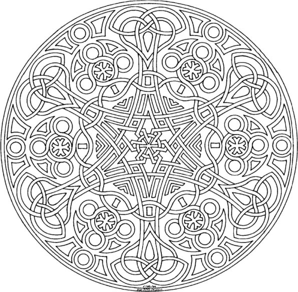 Coloring page: Anti-stress (Relaxation) #127023 - Free Printable Coloring Pages