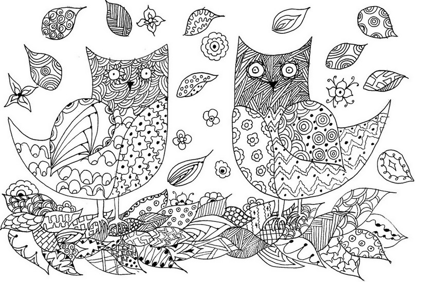 Coloring page: Anti-stress (Relaxation) #127026 - Free Printable Coloring Pages
