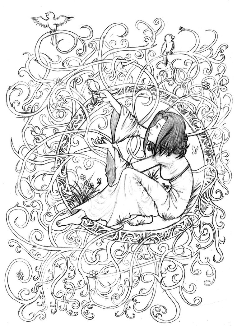 Coloring page: Anti-stress (Relaxation) #127151 - Free Printable Coloring Pages
