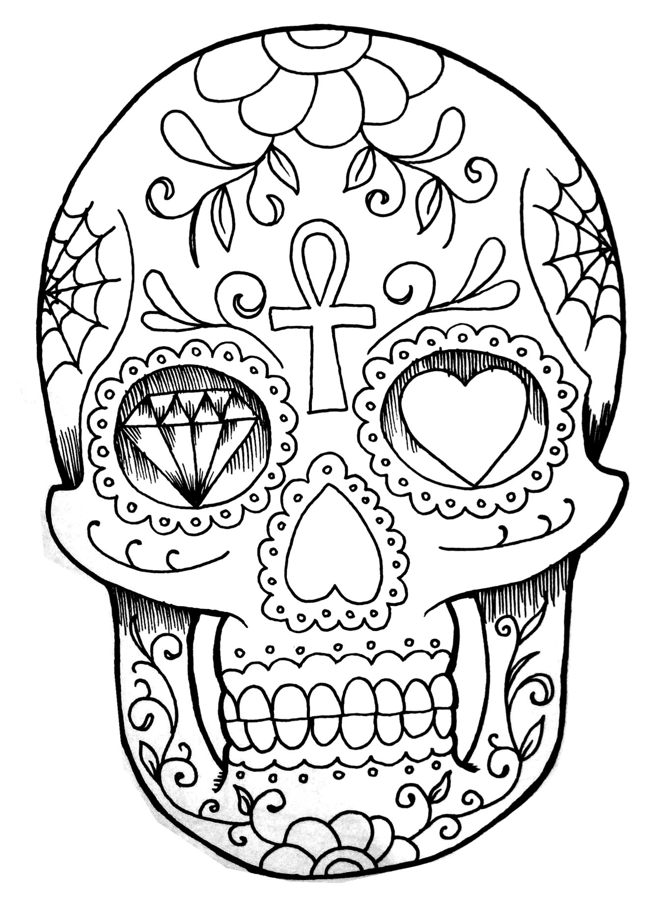 Coloring page: Anti-stress (Relaxation) #127171 - Printable coloring pages
