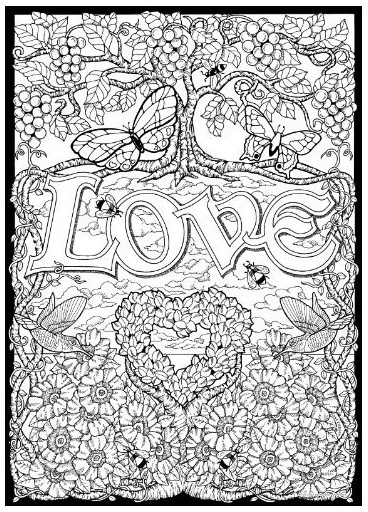 Coloring page: Anti-stress (Relaxation) #127196 - Free Printable Coloring Pages