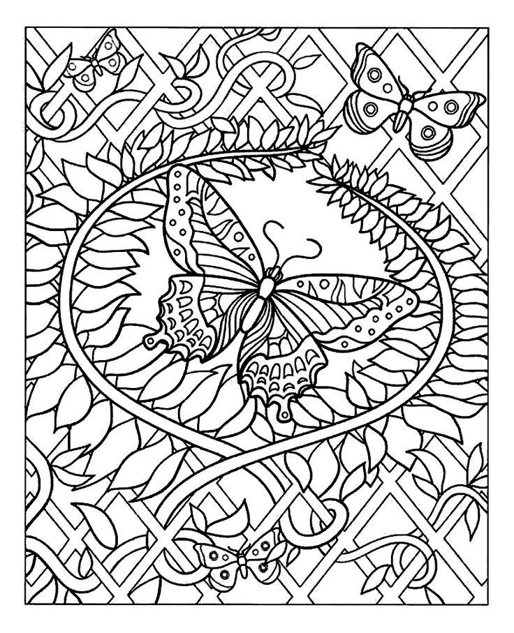 Drawing Art Therapy #23093 (Relaxation) – Printable coloring pages