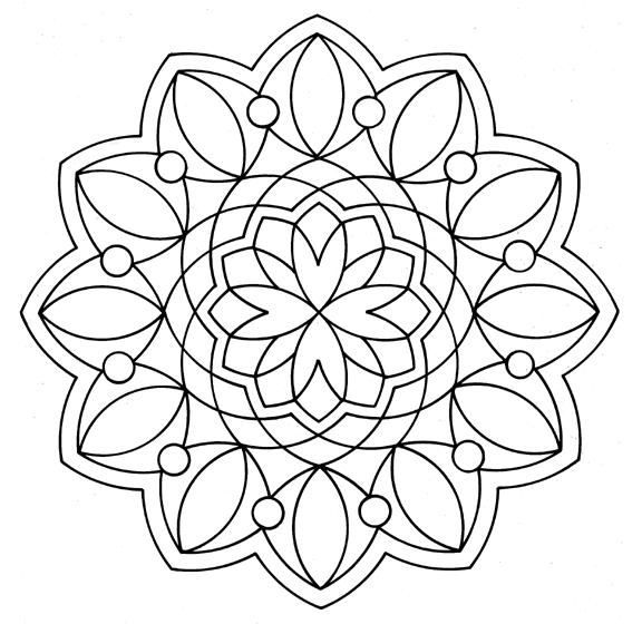 Coloring page: Art Therapy (Relaxation) #23112 - Free Printable Coloring Pages