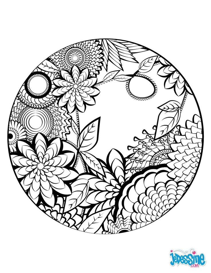 Coloring page: Art Therapy (Relaxation) #23157 - Free Printable Coloring Pages