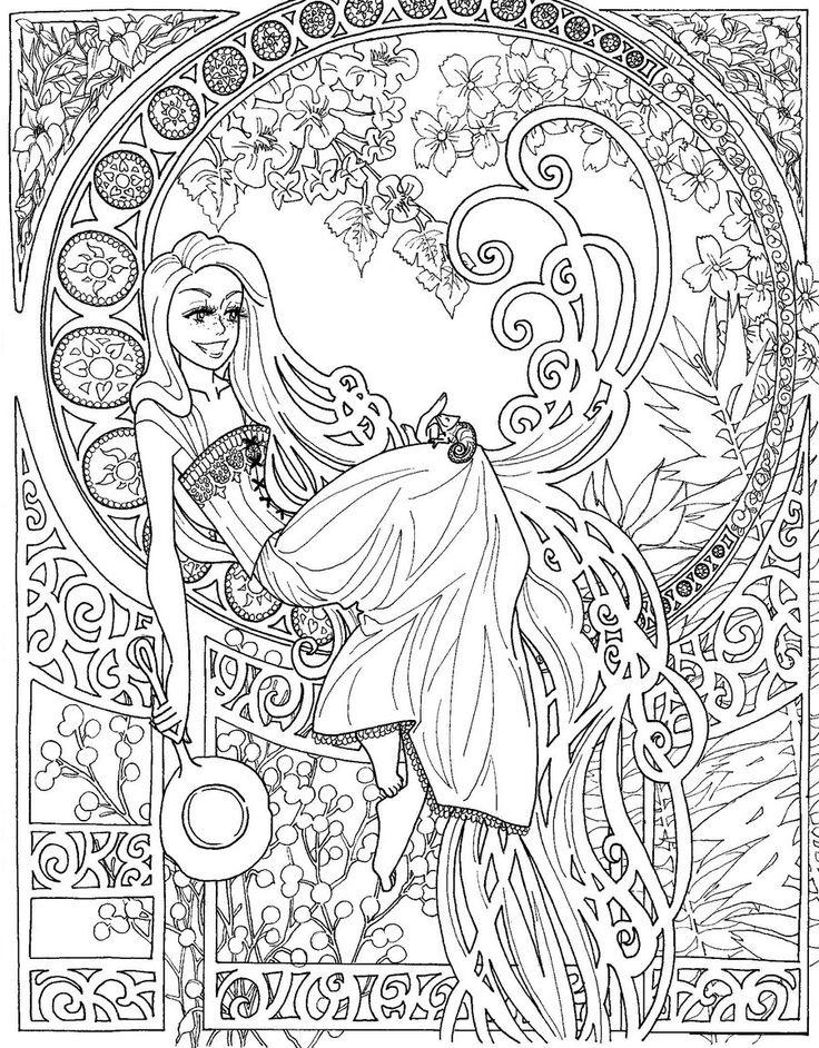 Coloring page: Art Therapy (Relaxation) #23163 - Free Printable Coloring Pages