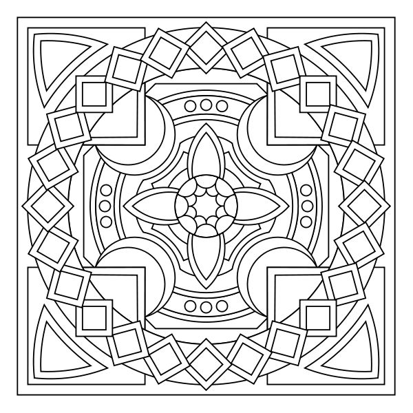Coloring page: Art Therapy (Relaxation) #23199 - Free Printable Coloring Pages