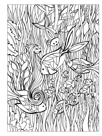 Coloring page: Art Therapy (Relaxation) #23203 - Free Printable Coloring Pages