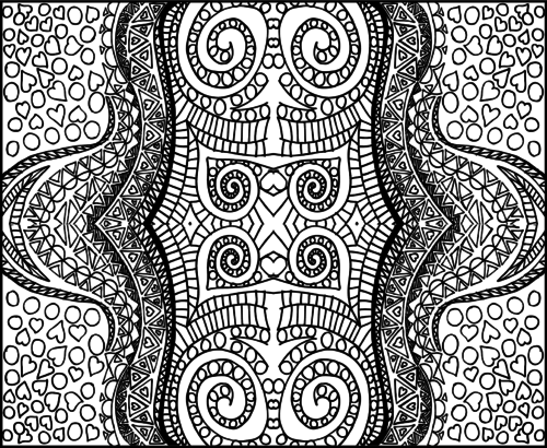 Coloring page: Art Therapy (Relaxation) #23208 - Free Printable Coloring Pages