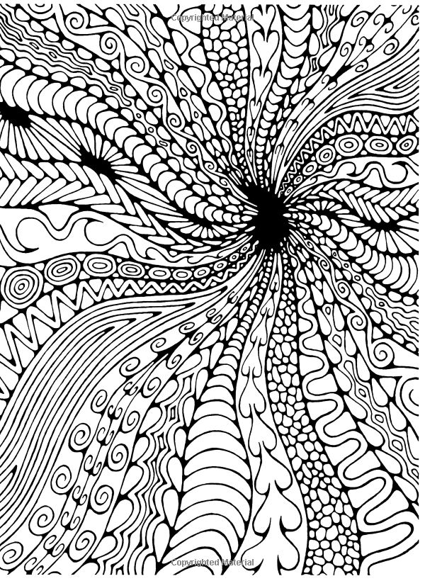 Art Therapy 23212 Relaxation Printable Coloring Pages