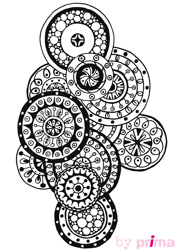 Coloring page: Art Therapy (Relaxation) #23247 - Free Printable Coloring Pages