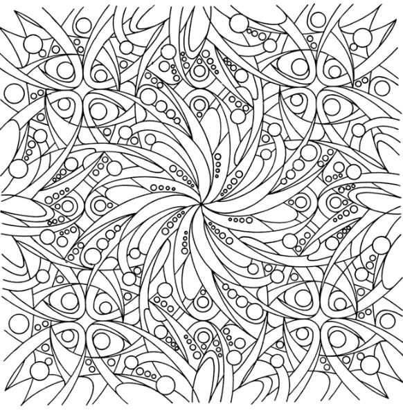 Coloring page: Art Therapy (Relaxation) #23248 - Free Printable Coloring Pages