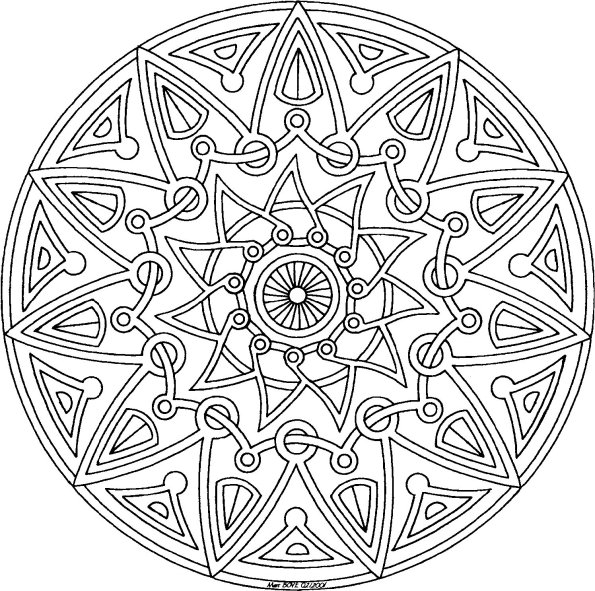 Coloring page: Art Therapy (Relaxation) #23266 - Free Printable Coloring Pages