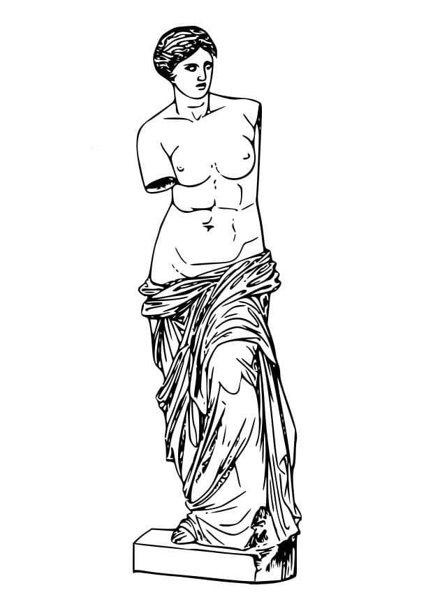 Free printable Aphrodite coloring page #189922 from Religion and Mythology collection