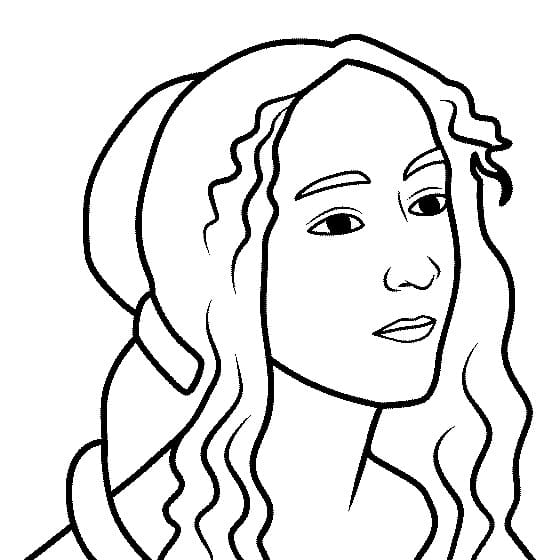 Free printable Aphrodite coloring page #189923 from Religion and Mythology collection