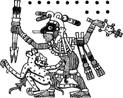 Coloring page: Aztec Mythology (Religion and Mythology) #111530 - Free Printable Coloring Pages