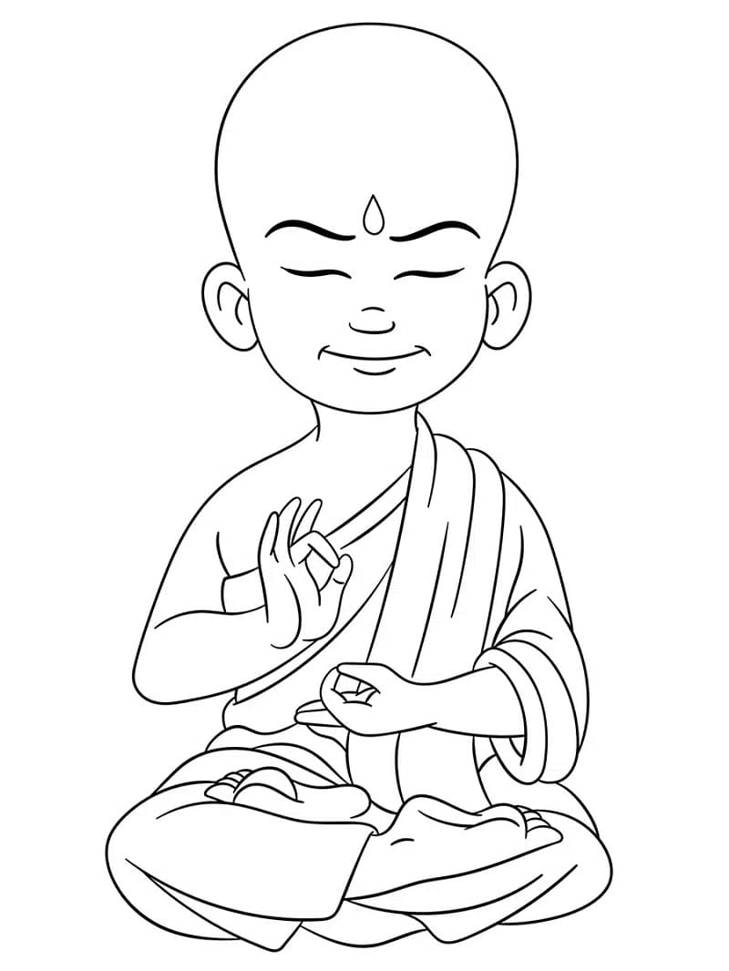 Free printable Buddha coloring page #216097 from Religion and Mythology collection