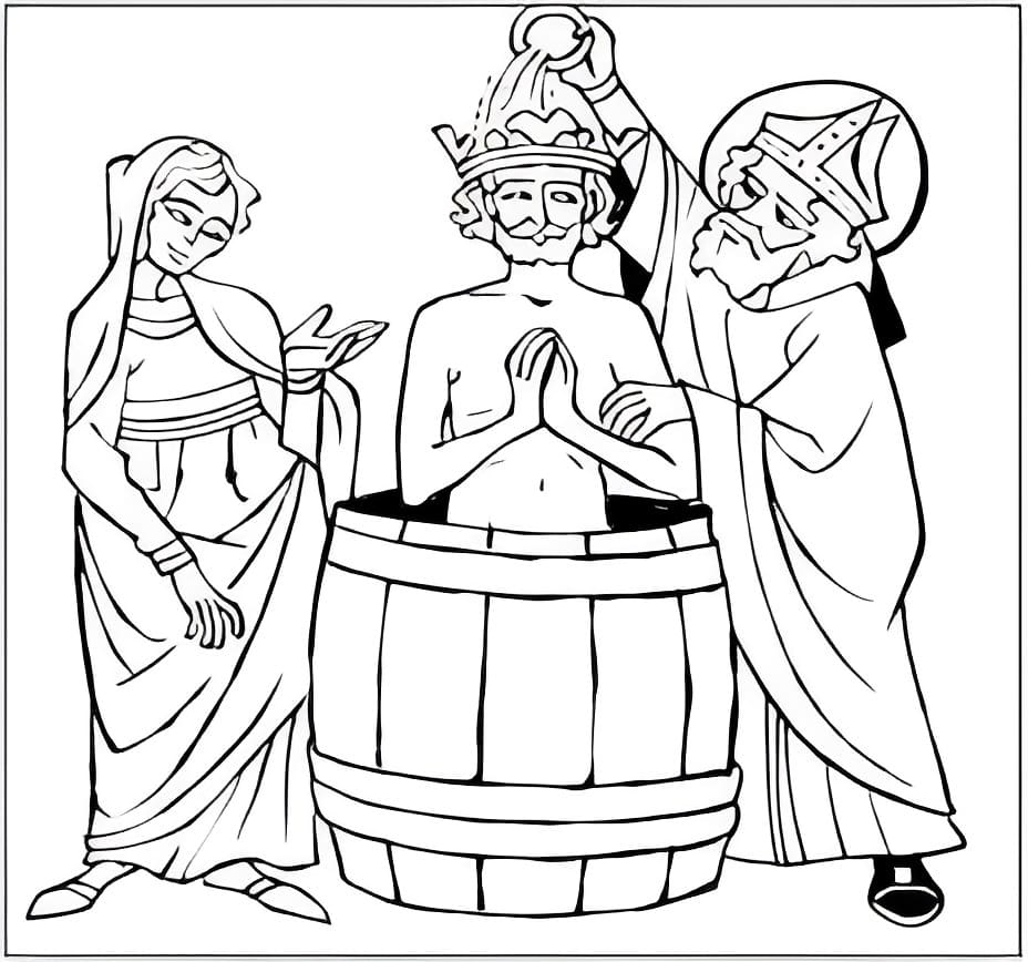 Free printable Clovis coloring page #189449 from Religion and Mythology collection