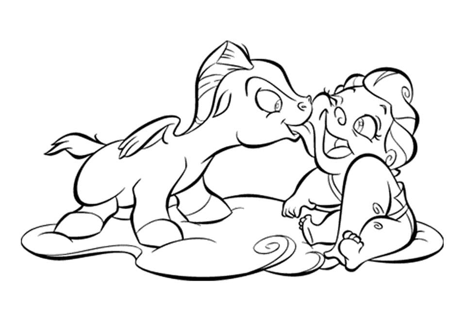 Coloring page: Hercules (Religion and Mythology) #187373 - Free Printable Coloring Pages