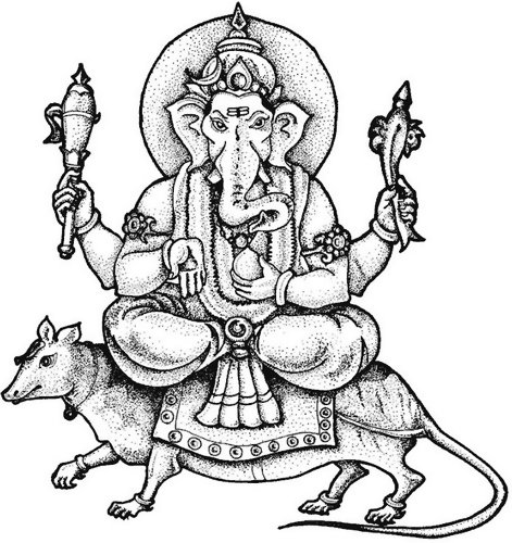 Coloring page: Hindu Mythology (Religion and Mythology) #109249 - Free Printable Coloring Pages