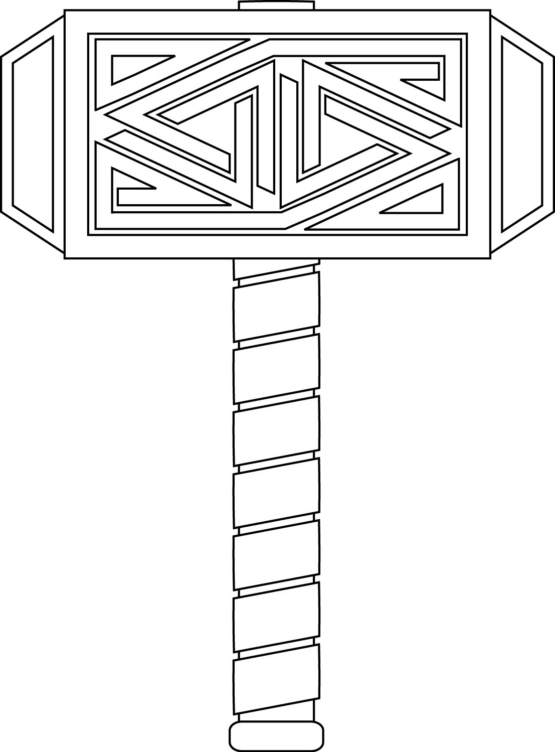 Coloring page: Norse Mythology (Religion and Mythology) #110647 - Free Printable Coloring Pages