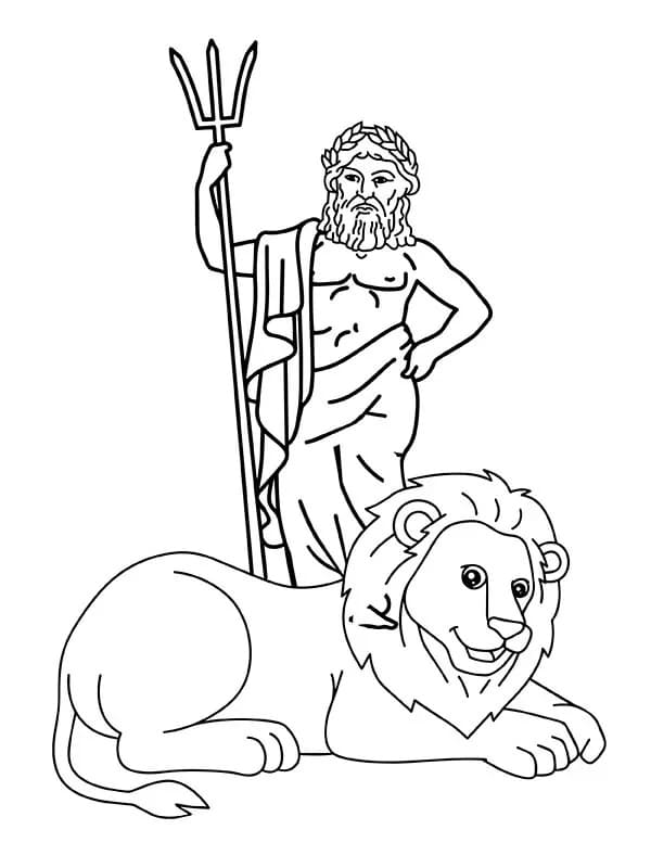 Coloring page: Zeus (Religion and Mythology) #219494 - Free Printable Coloring Pages