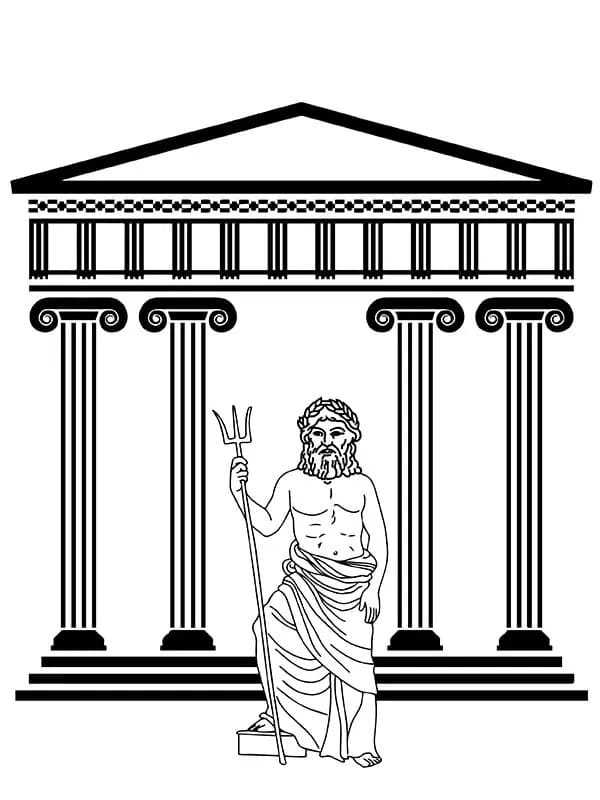 Free printable Zeus coloring page #219495 from Religion and Mythology collection