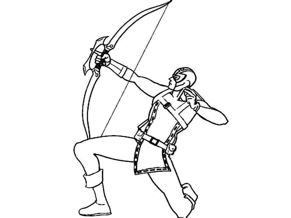 Free printable Archery coloring page #173842 from Sports collection