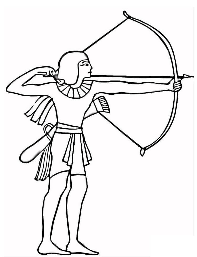 Free printable Archery coloring page #173852 from Sports collection