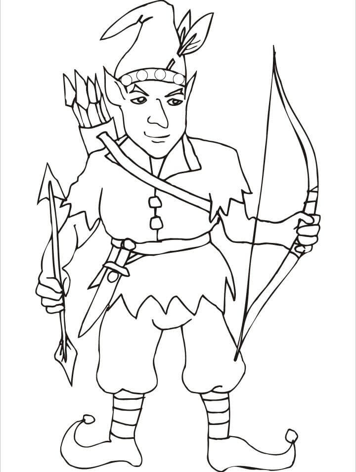 Free printable Archery coloring page #173853 from Sports collection