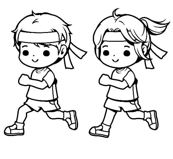 Free printable Athletics coloring page #193839 from Sports collection