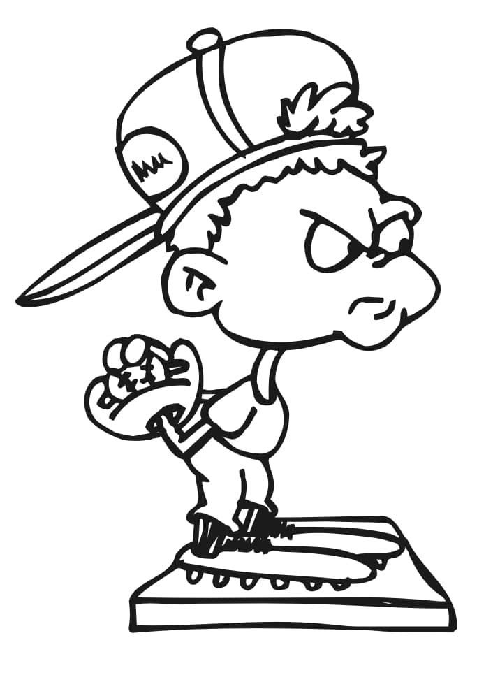 Free printable Baseball coloring page #177117 from Sports collection
