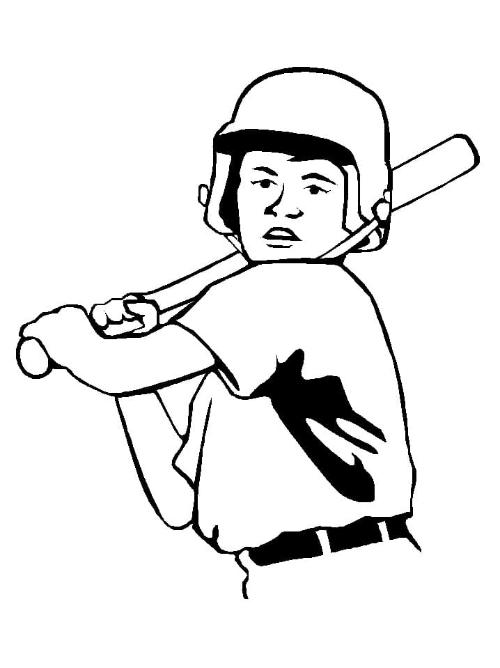 Free printable Baseball coloring page #177123 from Sports collection