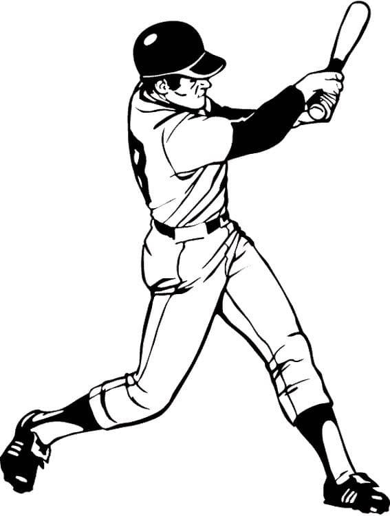 Free printable Baseball coloring page #177128 from Sports collection