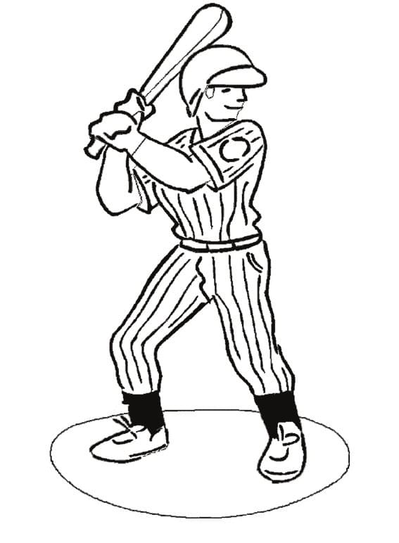 Free printable Baseball coloring page #177131 from Sports collection