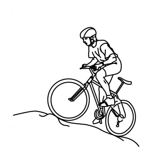 Free printable Cyclism coloring page #193633 from Sports collection Free printable Cyclism coloring page #193633 from Sports collection