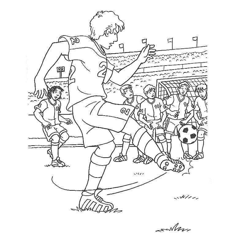 Coloring page: Football (Sports) #177074 - Free Printable Coloring Pages