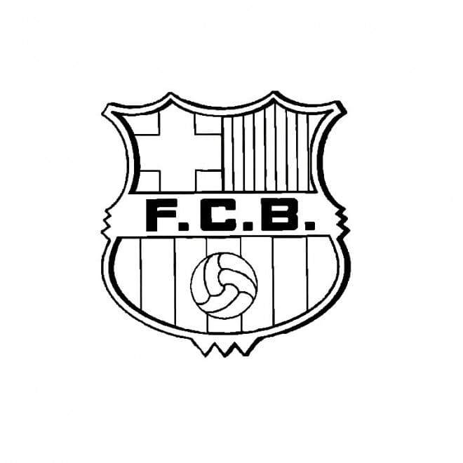 Free printable Football Logo coloring page #190136 from Sports collection