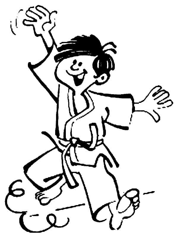 Free printable Judo coloring page #210683 from Sports collection Free printable Judo coloring page #210683 from Sports collection