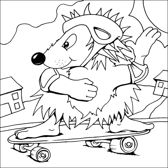 Free printable Skateboard coloring page #139372 from Sports collection Free printable Skateboard coloring page #139372 from Sports collection