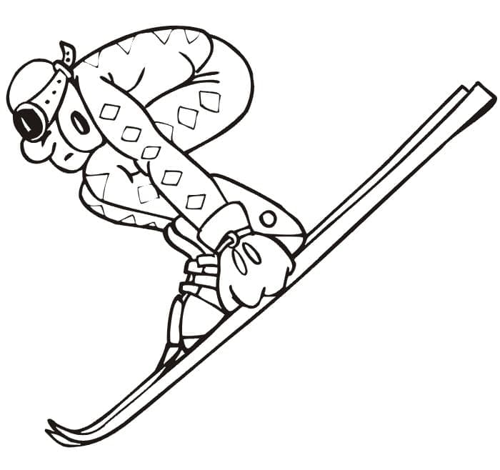 Free printable Ski coloring page #198405 from Sports collection Free printable Ski coloring page #198405 from Sports collection