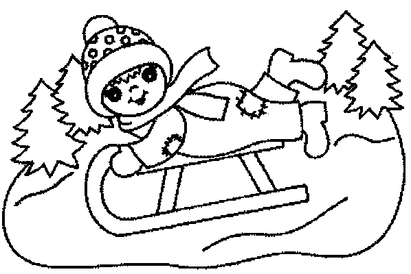 Free printable Sledding coloring page #142537 from Sports collection Free printable Sledding coloring page #142537 from Sports collection