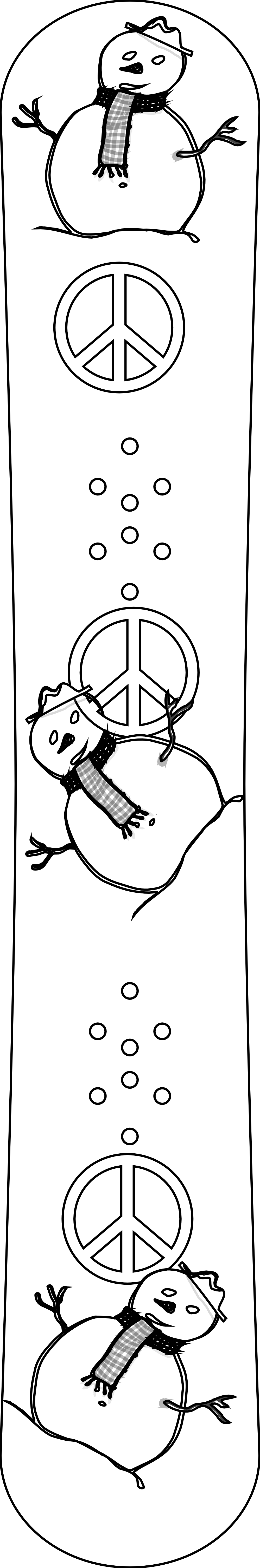 Coloring page: Snowboard (Sports) #144009 - Free Printable Coloring Pages