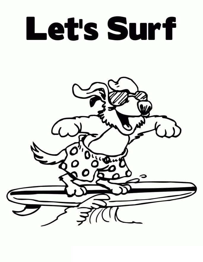 Free printable Surfing coloring page #214187 from Sports collection